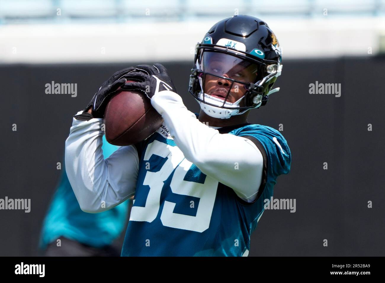 Jacksonville Jaguars wide receiver Jamal Agnew (39) makes a reception during an NFL football