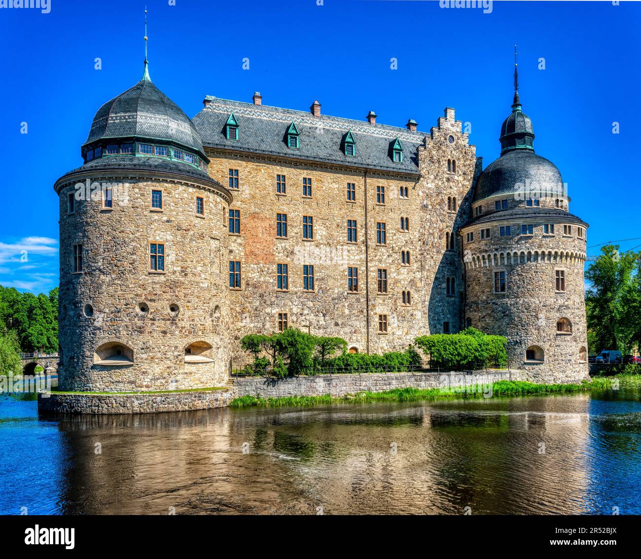 The old Castle in Örebro Stock Photo