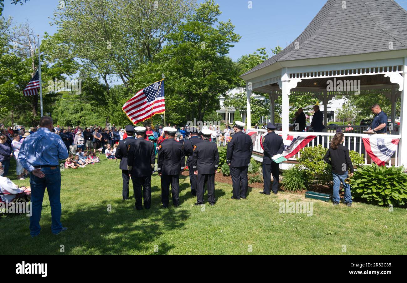 Memorial Day Event. Dennis, Massachusetts, (Cape Cod) , USA Stock Photo