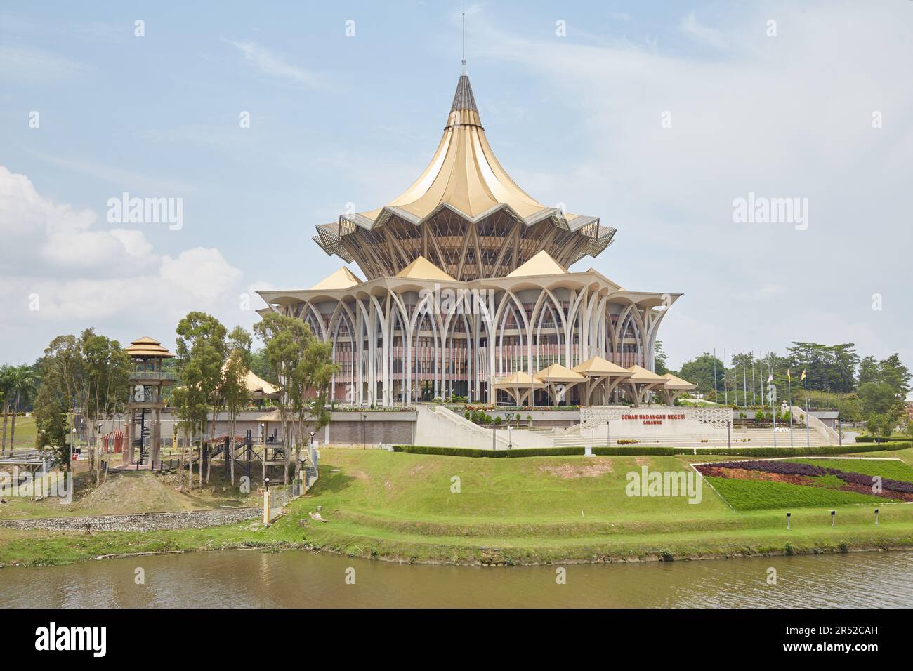 The colorful city of Kuching in Malaysia’s Sarawak Province on Borneo