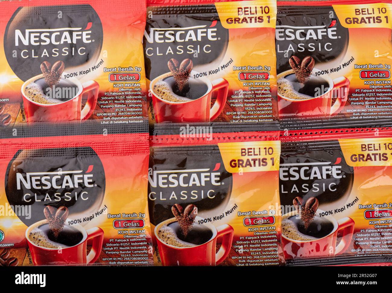 Nescafe packet hi-res stock photography and images - Alamy