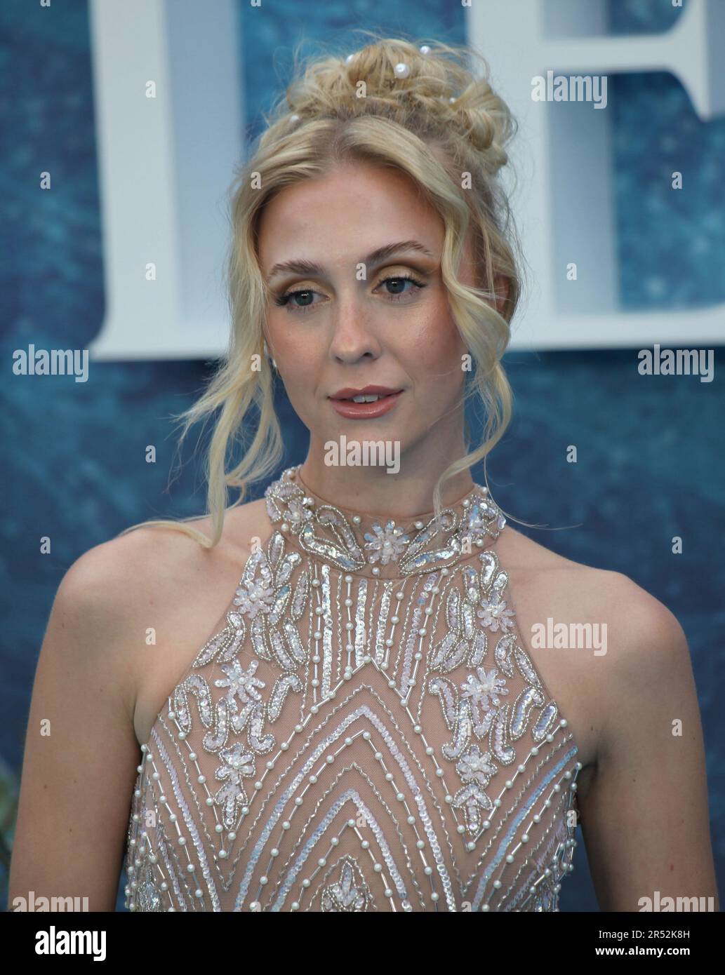 London, UK. Em Wallbank at The Little Mermaid UK Premiere. Odeon Luxe