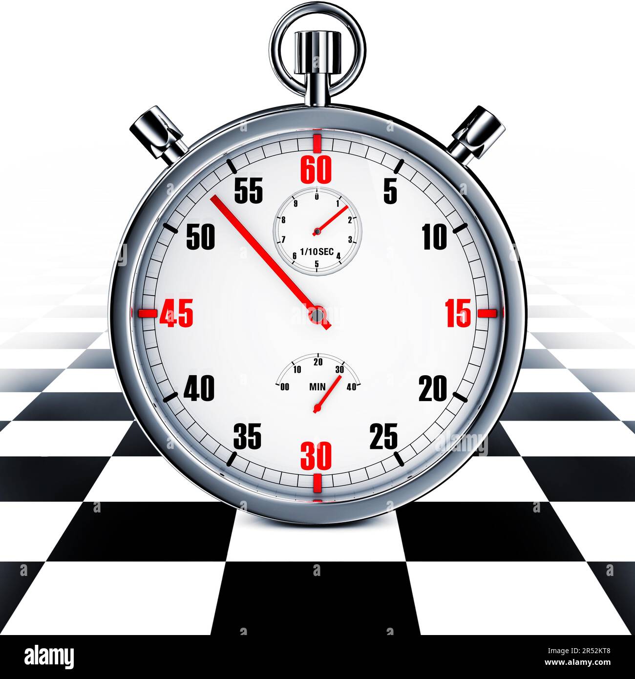 High Rsplution Stop Watch high resolution 3D rendering of a strop watch Stock Photo - Alamy