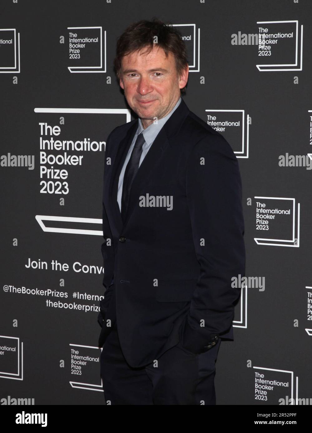 London, UK. David Nicholls at the International Booker Prize 2023. Sky