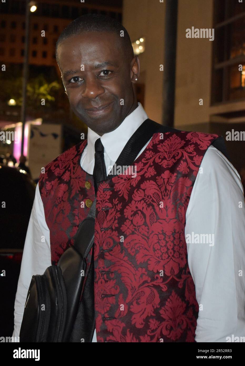 London, UK. Adrian Lester at the 2023 BAFTA Television Awards with P&O