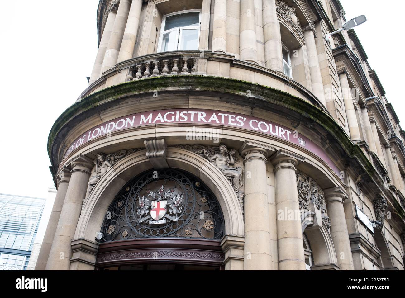London, United Kingdom - 04 06 2023: City of London magistrates court. Stock Photo