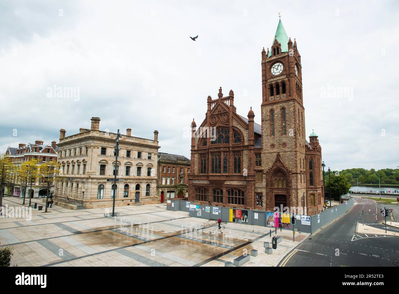 Guildhall, Derry, Northern Ireland, Londonderry, Derry City Council, Guildhall Stock Photo Alamy