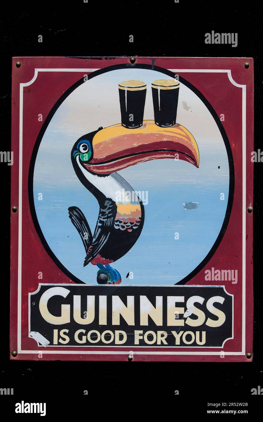 Alcohol advertising billboard ireland hires stock photography and