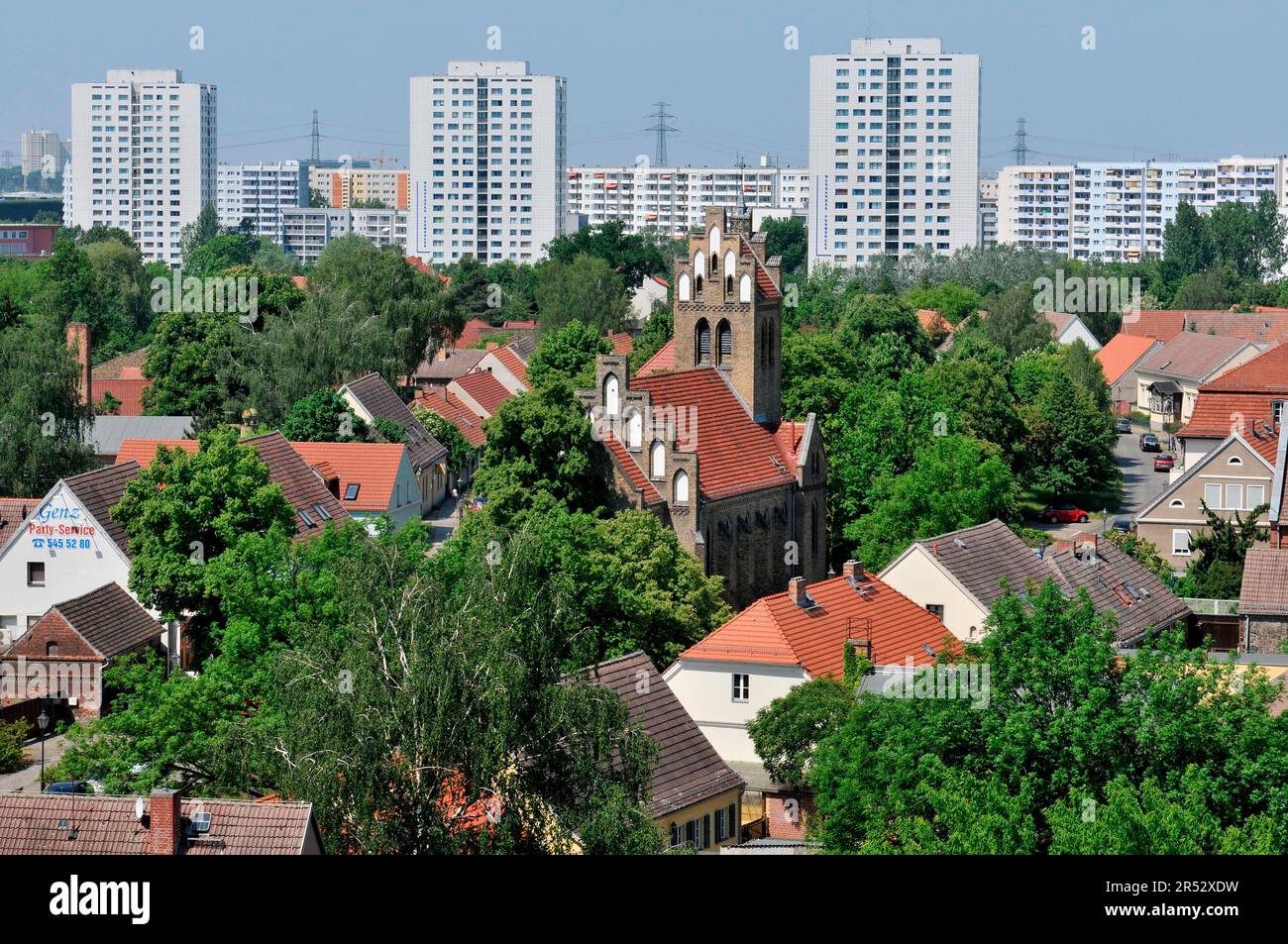 Village centre AltMarzahn, Marzahn, Berlin, Germany, prefabricated
