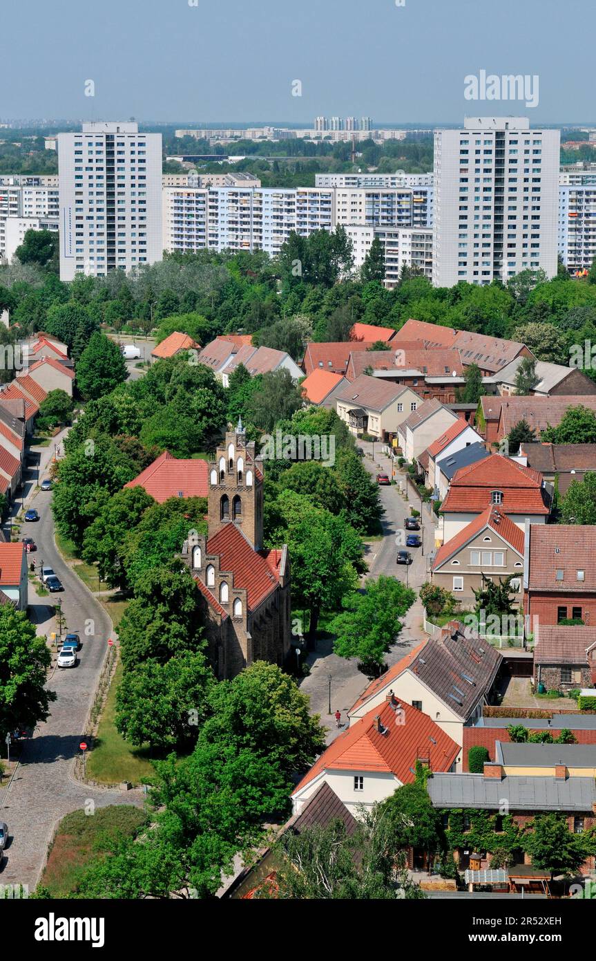 Village centre AltMarzahn, Marzahn, Berlin, Germany, prefabricated