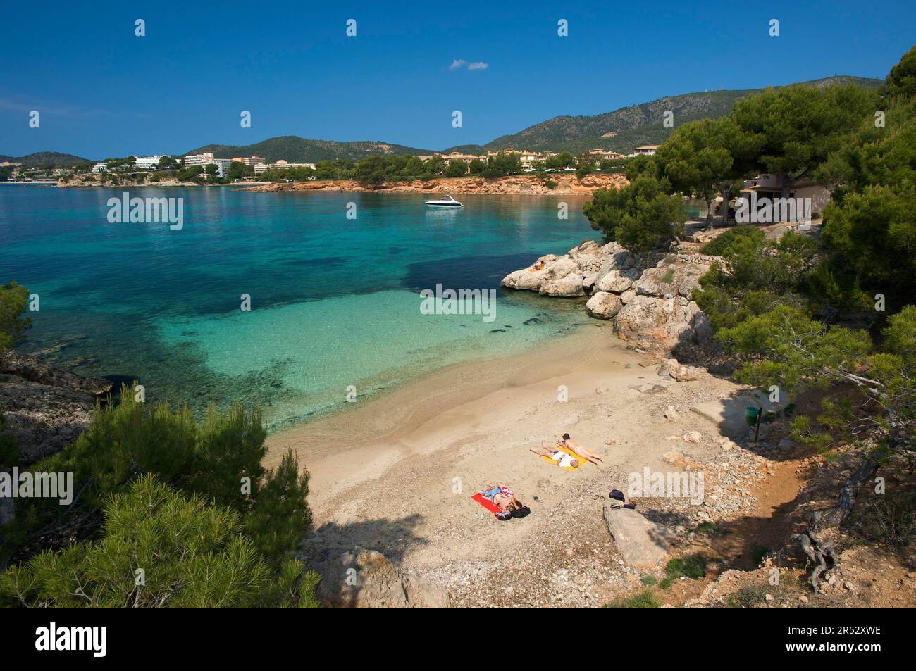 Palma Nova, Costa d en Blanes, Majorca, Majorca, Balearic Islands, Spain Stock Photo