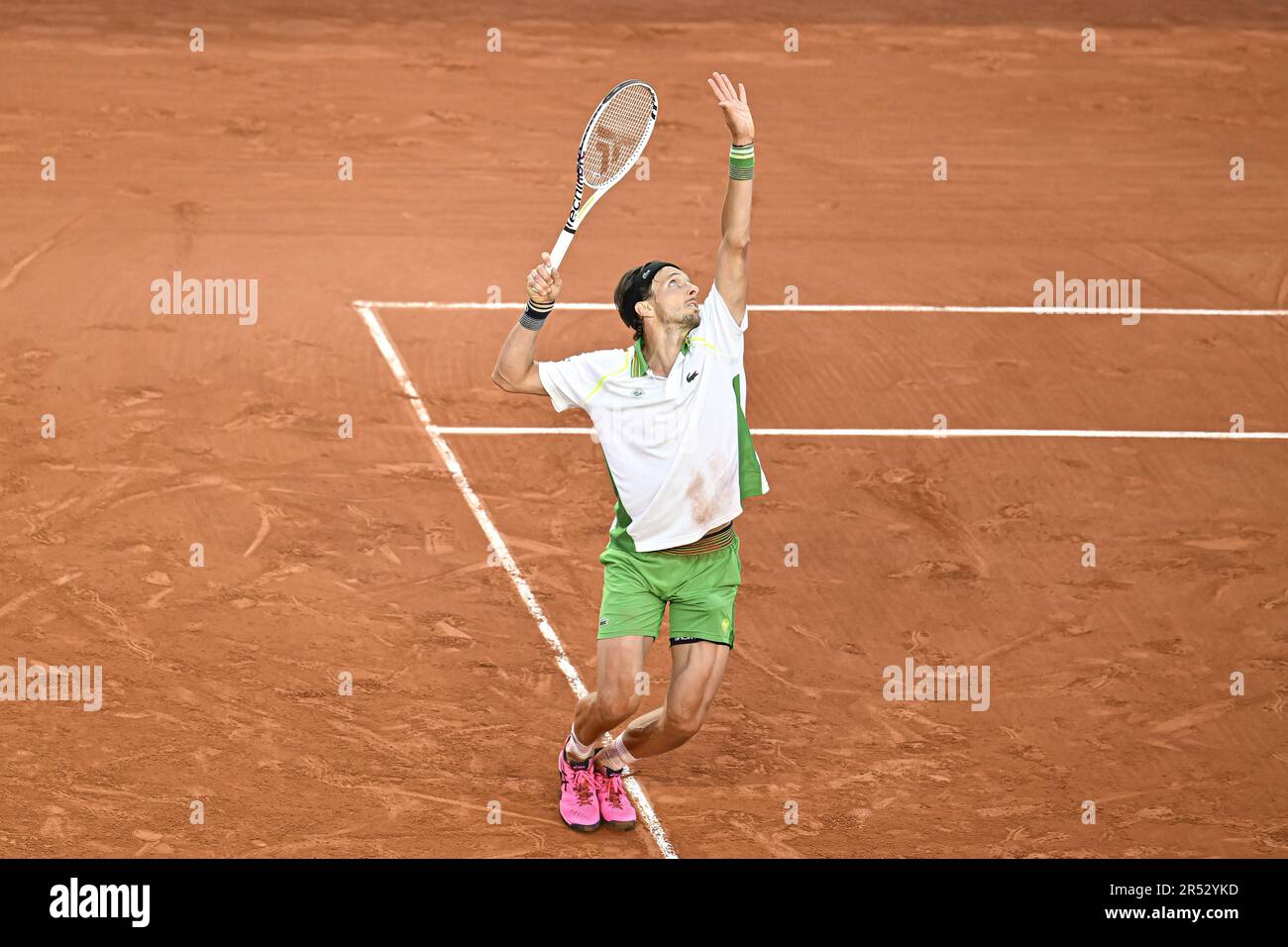 Paris, France - May 31, 2023, Arthur Rinderknech during the French Open,  Grand Slam tennis tournament on May 30, 2023 at Roland Garros stadium in  Paris, France - Photo: Victor Joly/DPPI/LiveMedia Stock Photo - Alamy