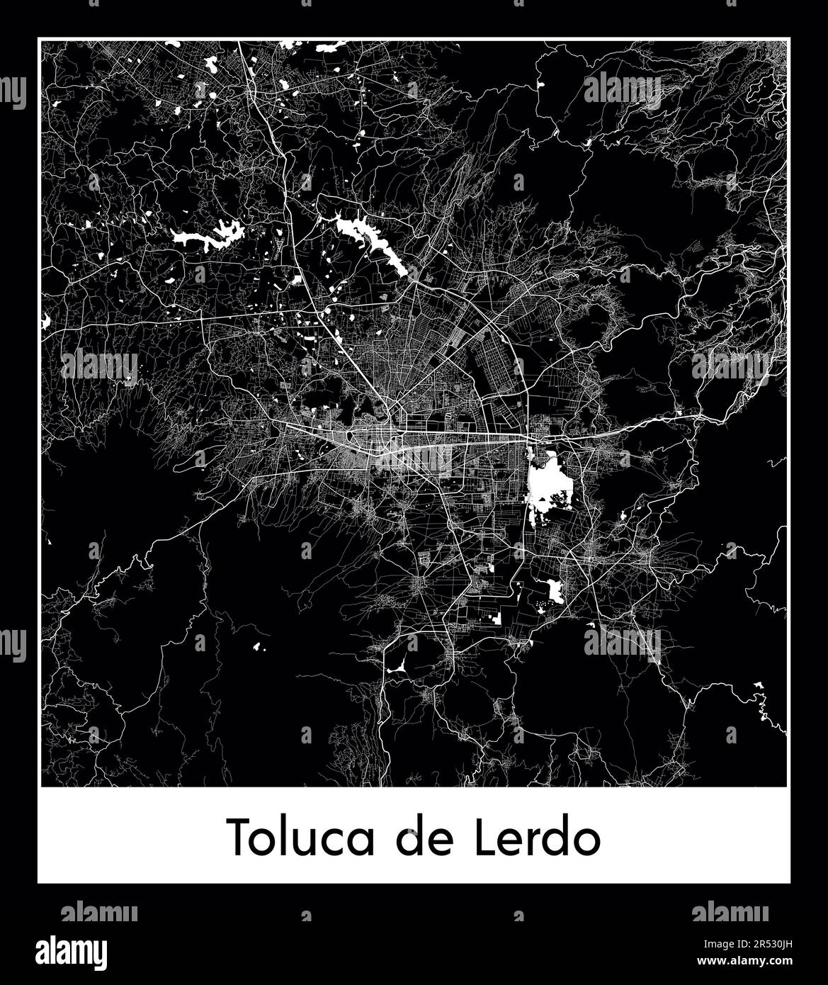 Toluca de lerdo map hires stock photography and images Alamy