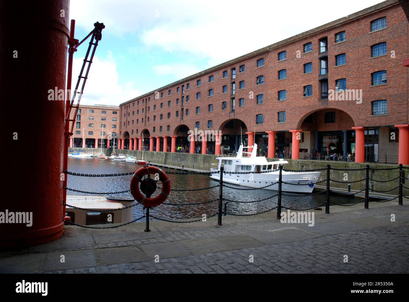 Royal Albert Docks, Liverpool, England U.K. Stock Photo