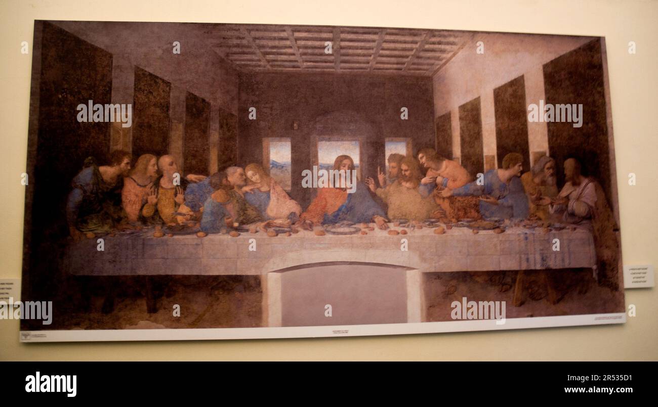 The Last Supper, Milan, Italy Stock Photo - Alamy