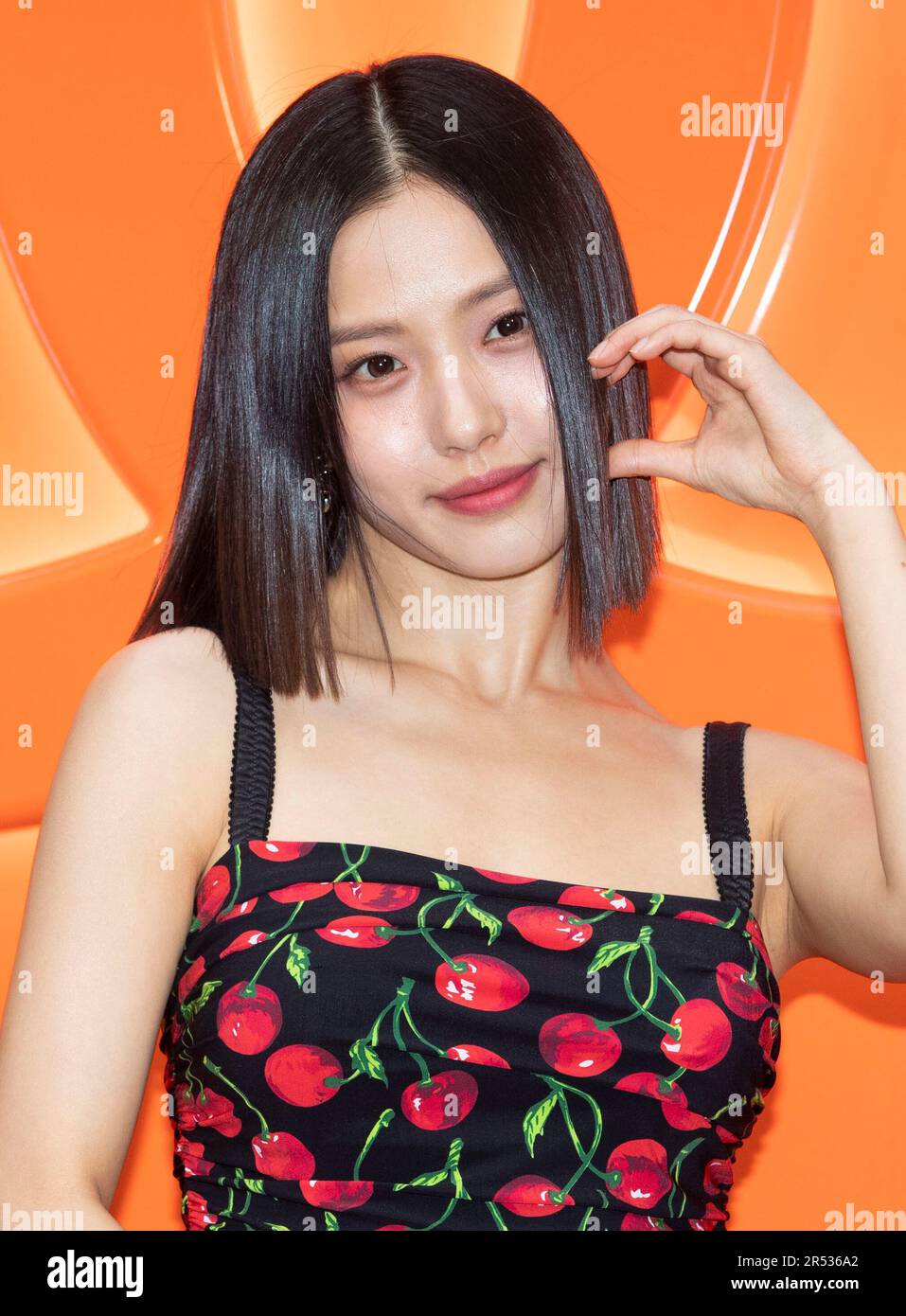 Seoul, South Korea. 31st May, 2023. South Korean actress Go Min-si, attends  the photocall for the DOLCE&GABBANA DG Logo Bag Launching event in Seoul,  South Korea on May 31, 2023. (Photo by