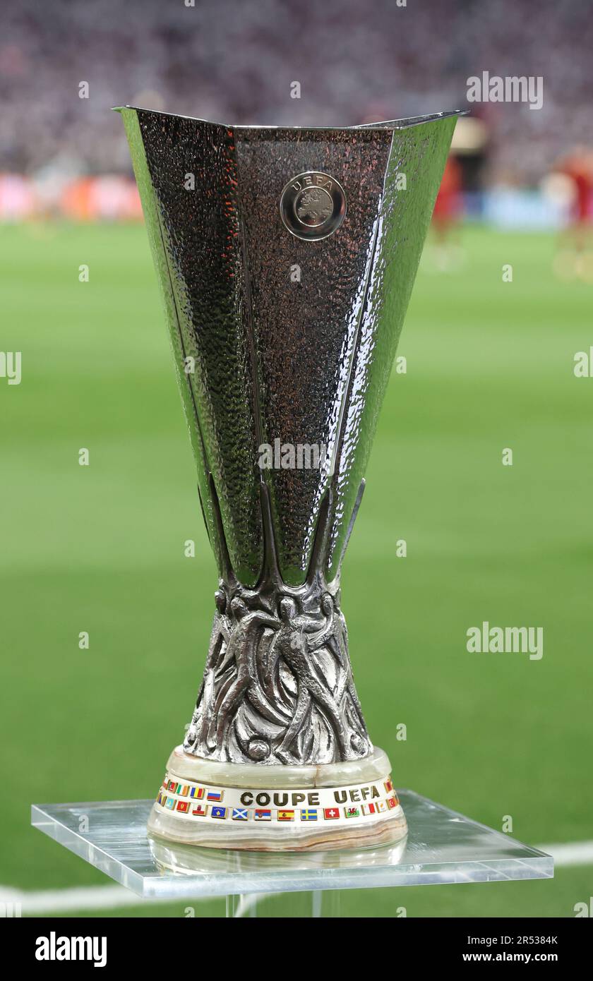 Europa league trophy Cut Out Stock Images & Pictures - Alamy