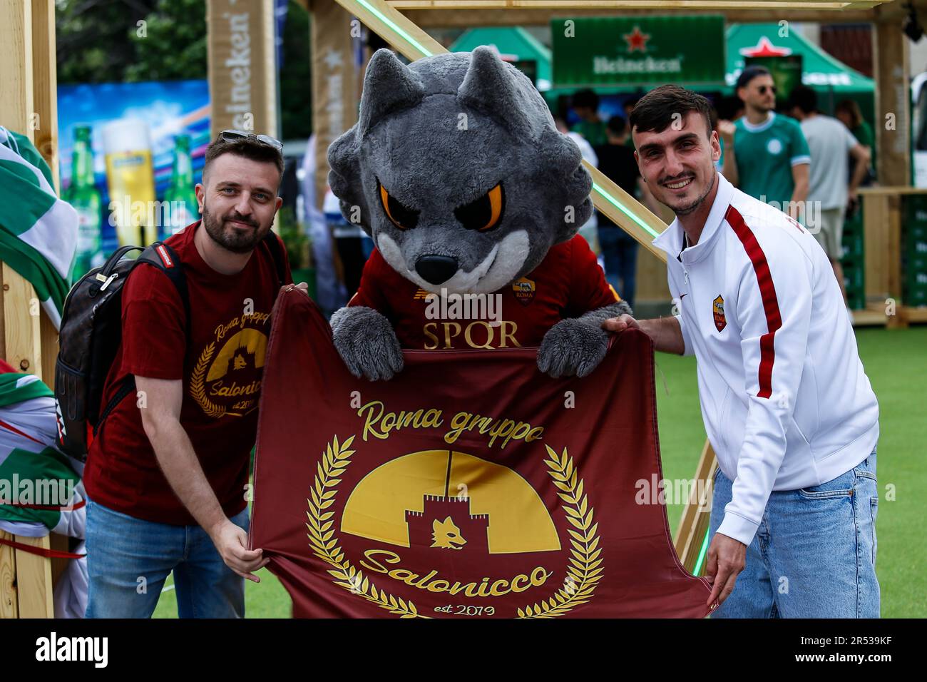 Fans Of Sevilla FC Enjoy The Atmosphere Of The Fan Festival Ahead Of fans-of-sevilla-fc-enjoy-the-atmosphere-of-the-fan-festival-ahead-of