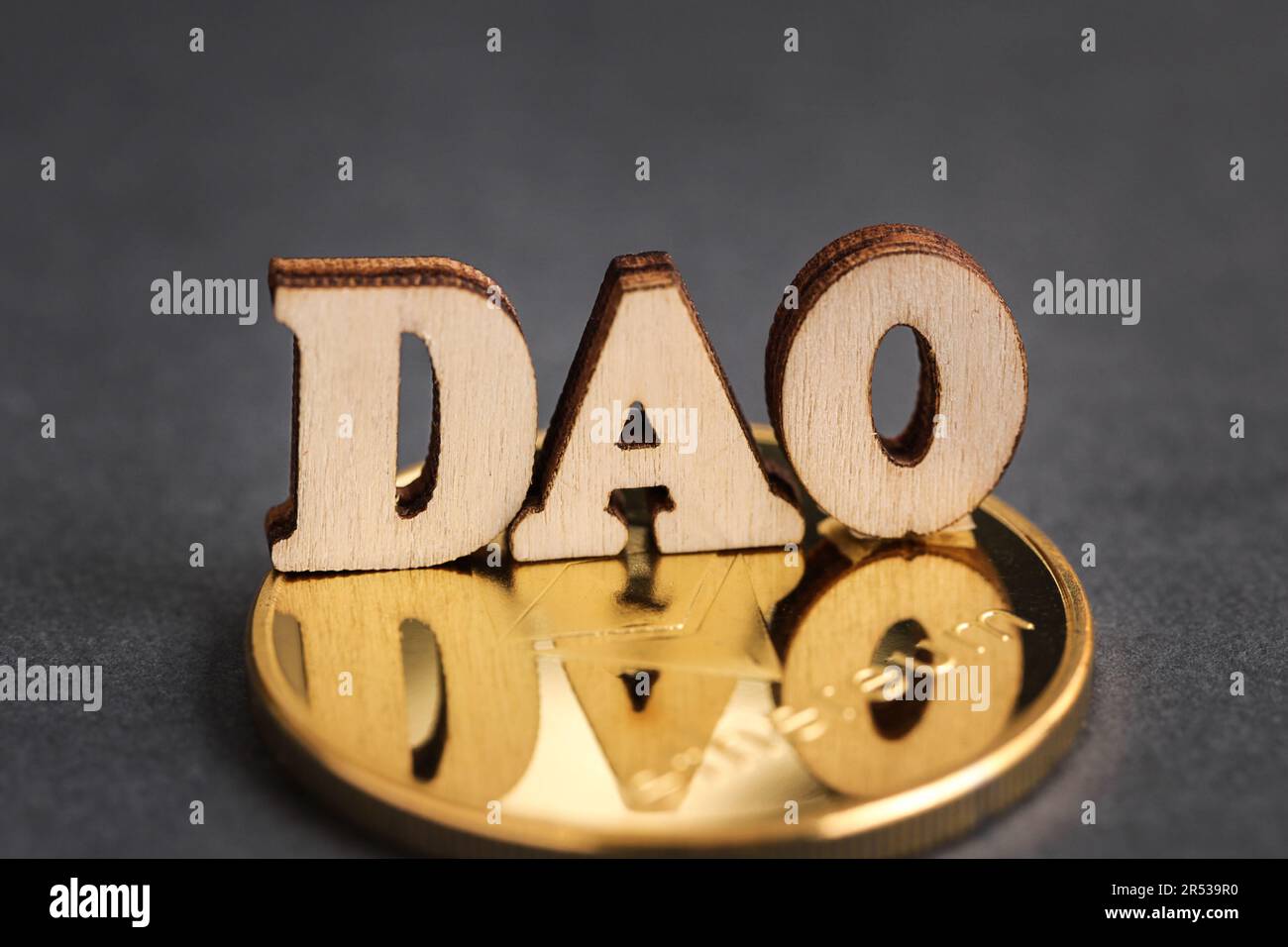 Dao Decentralized Autonomous Organization Letter Dao Gold Coin Dao Decentralized Autonomous Organization Letter Dao Gold Coin