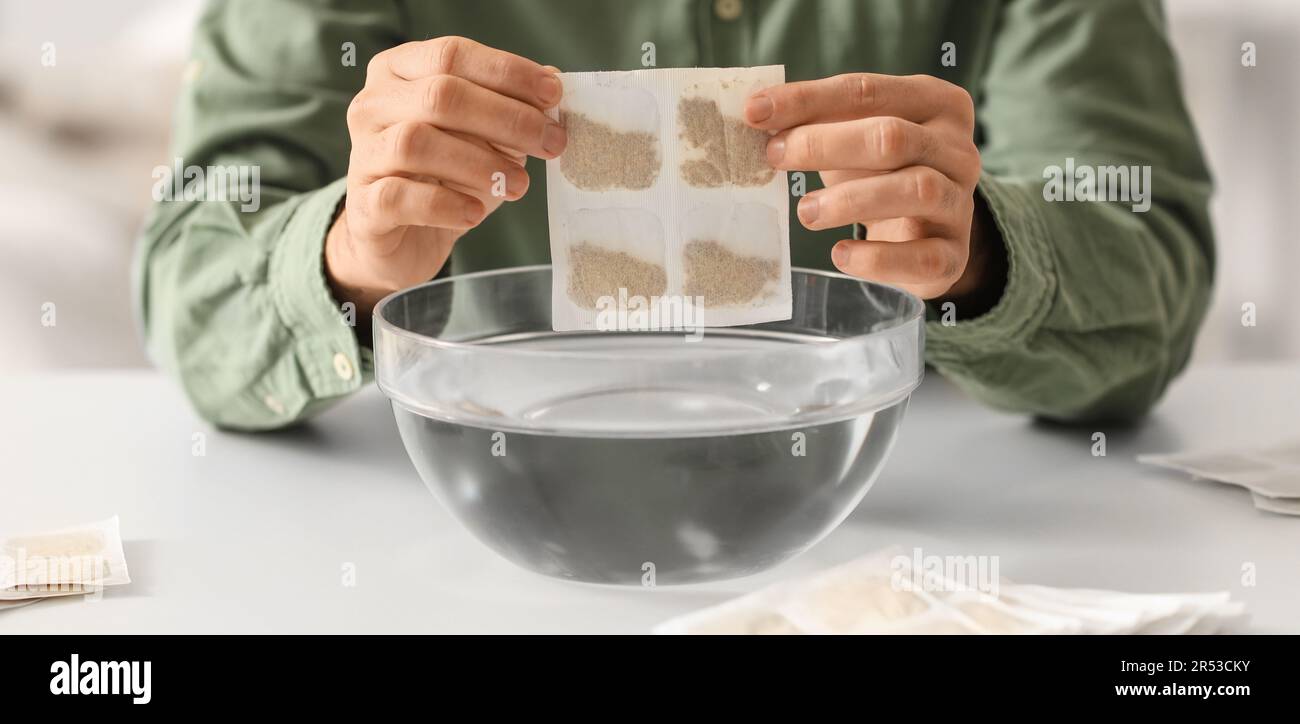 Apply heat patch hi-res stock photography and images - Alamy