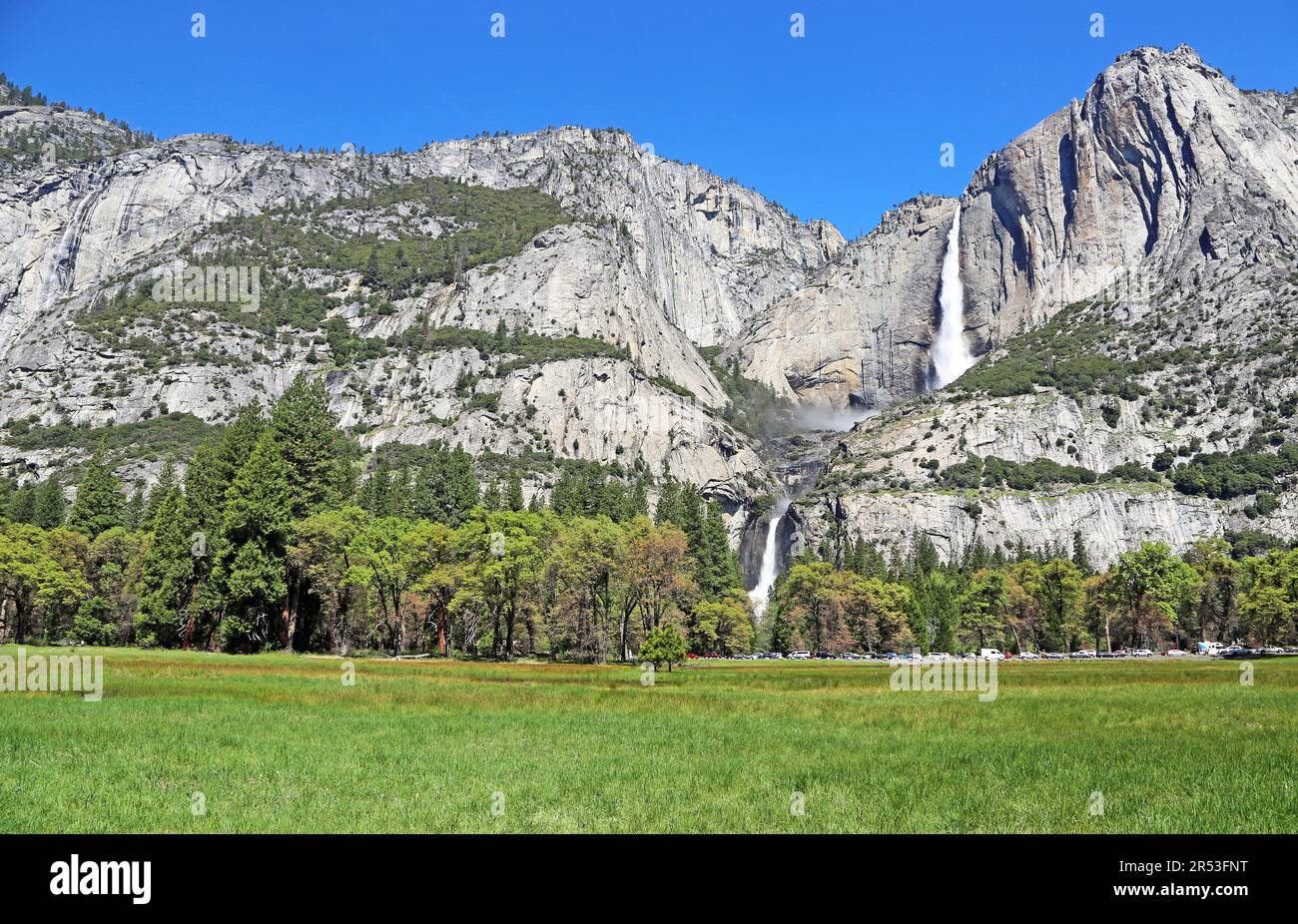 On Cook's meadow - Yosemite NP, California Stock Photo