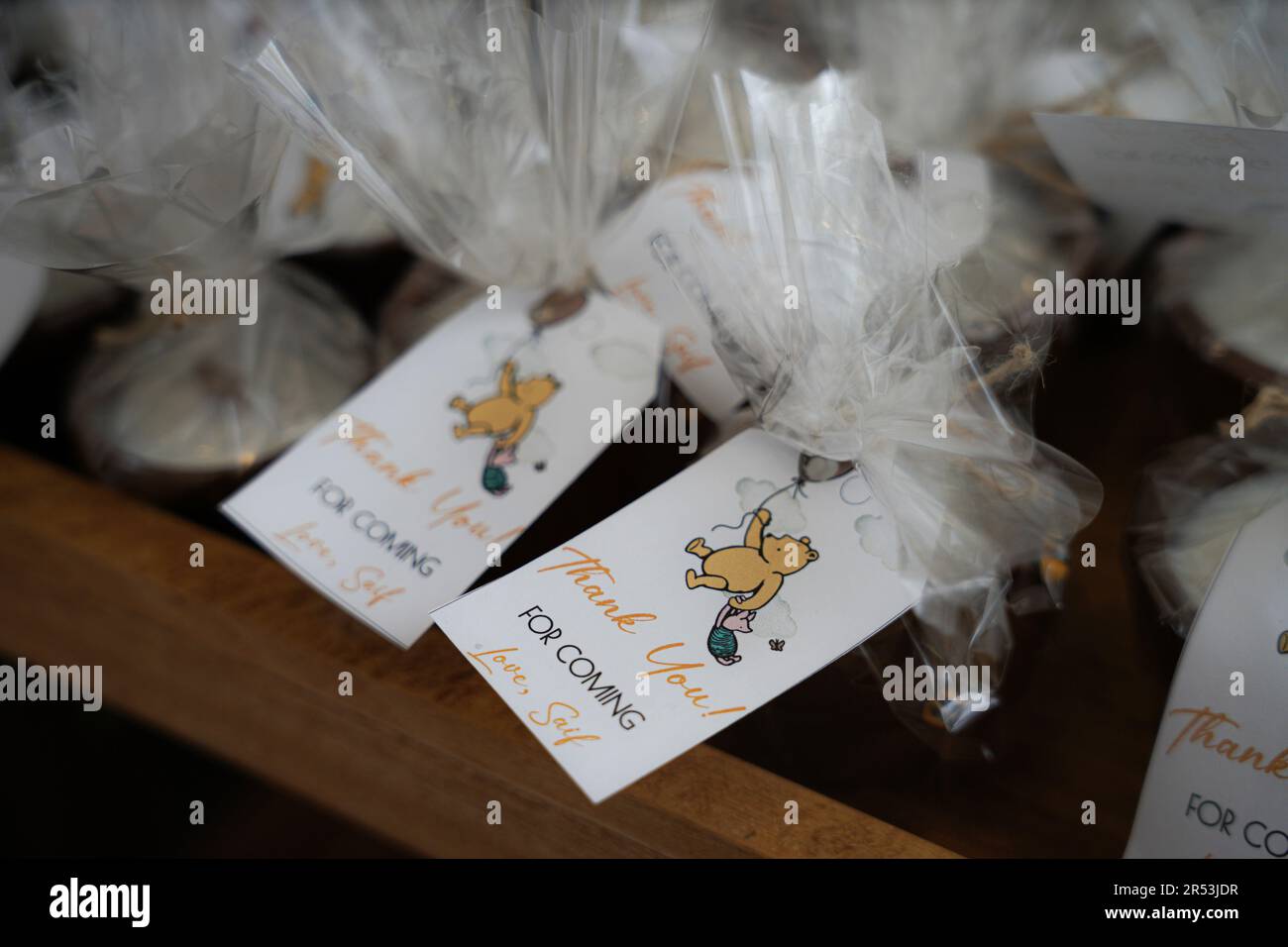 Editable Winnie The Pooh Favor Tags Pooh Baby Shower Thank you Birthda   Design My Party Studio