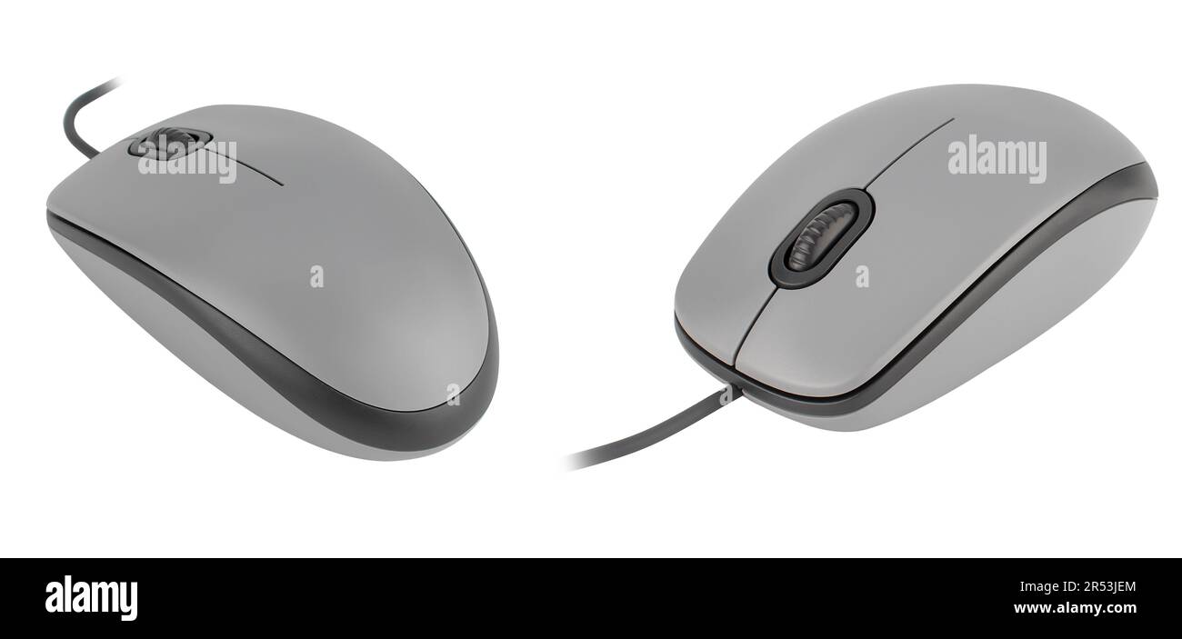 computer mouse, manipulator on a white background in isolation Stock Photo