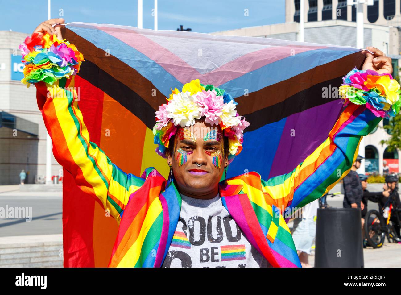 Rainbow suit hi res stock photography and images Alamy