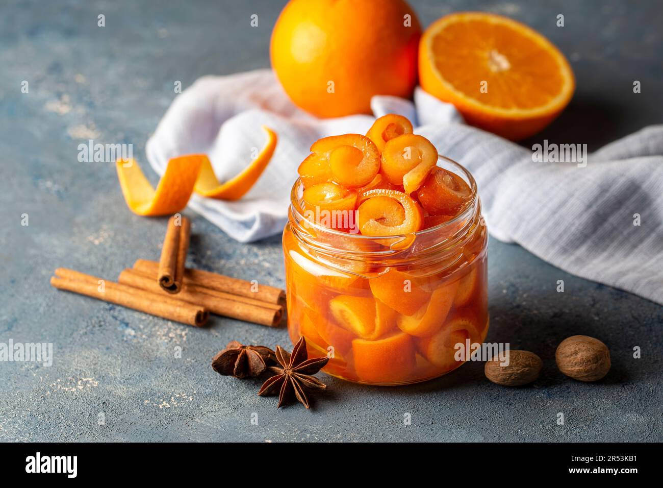 From traditional Turkish cuisine; Orange peel jam (Turkish name