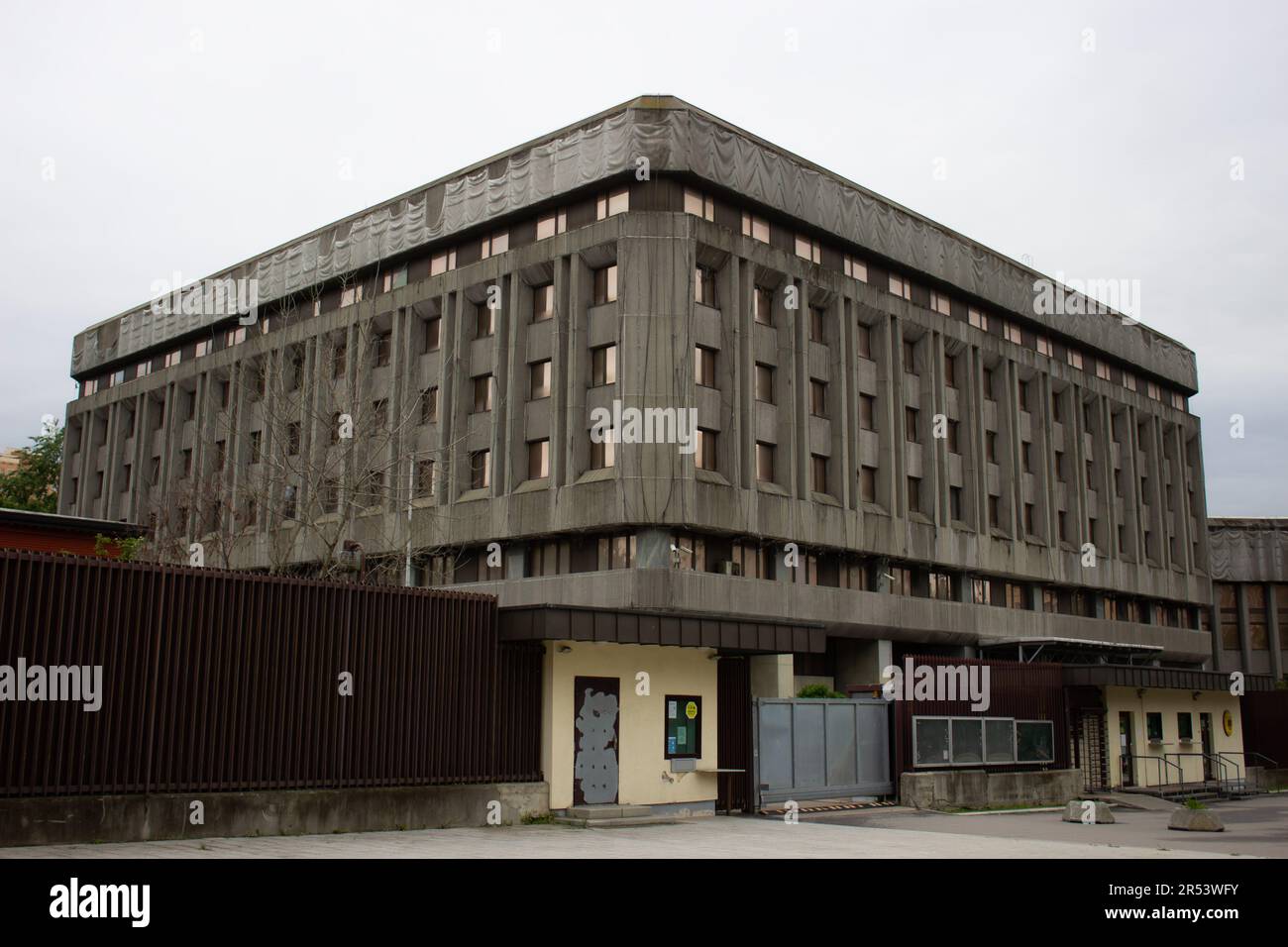 The building of the Consulate of the Federal Republic of Germany seen