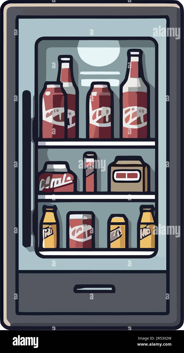 Drinks Fridge Supermarket Stock Vector Images Alamy drinks-fridge-supermarket-stock-vector-images-alamy
