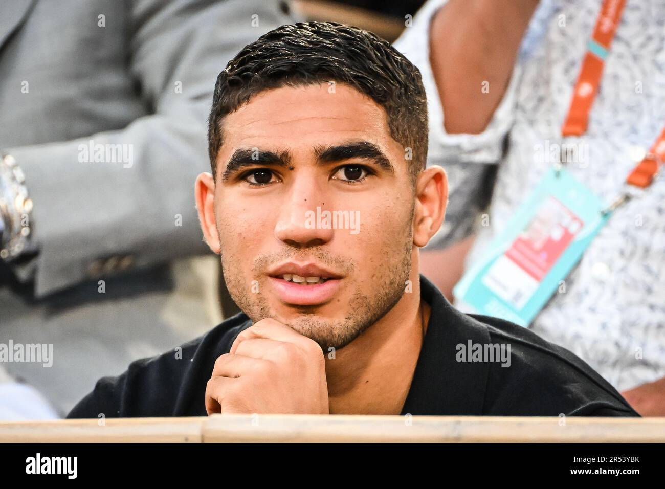 Paris, France. 31st May, 2023. Achraf HAKIMI during the fourth day of