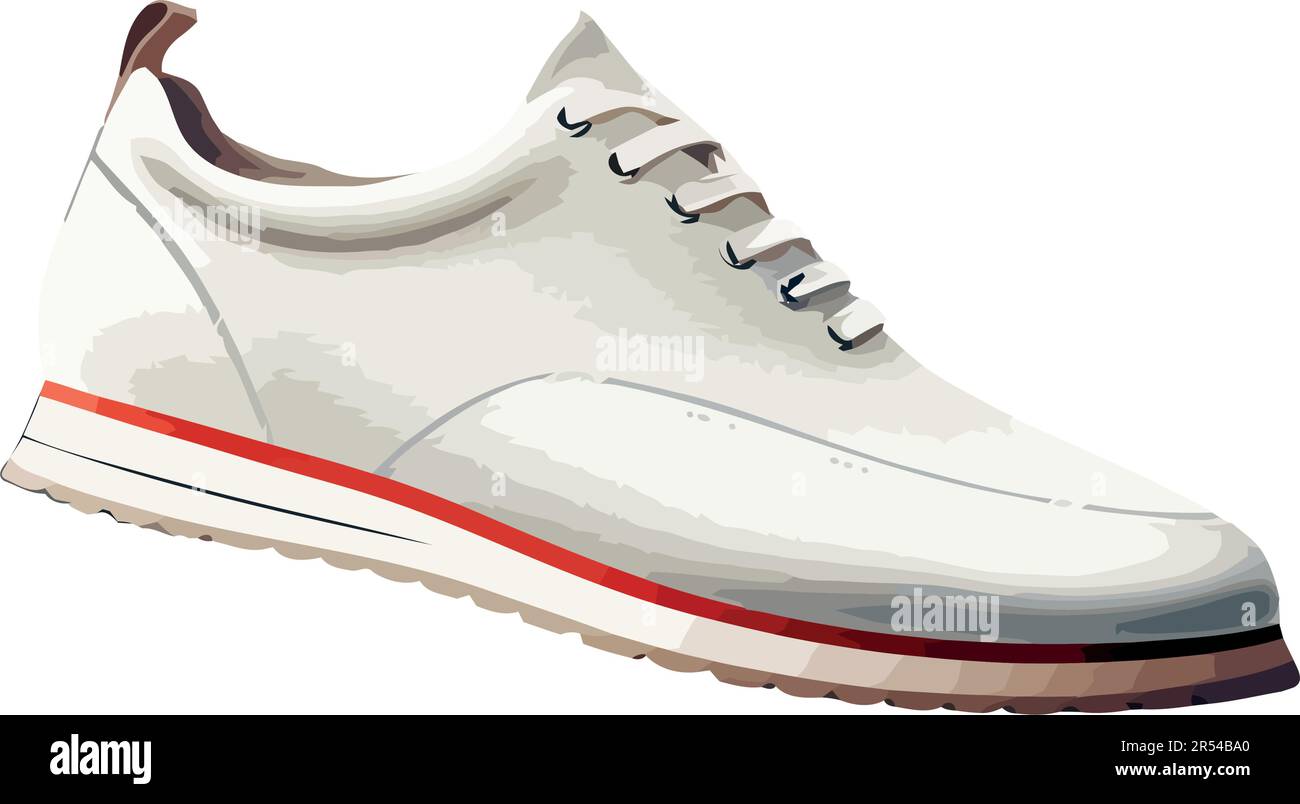 Modern sports shoe design for healthy lifestyles Stock Vector Image ...
