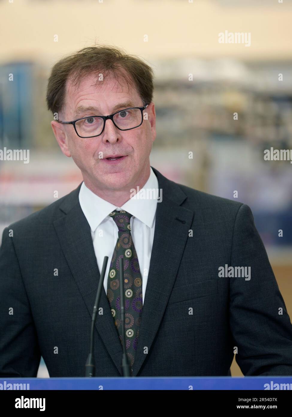 Vancouver, BC, Canada, May 31, 2023. Minister oif Health, Adrian Dix