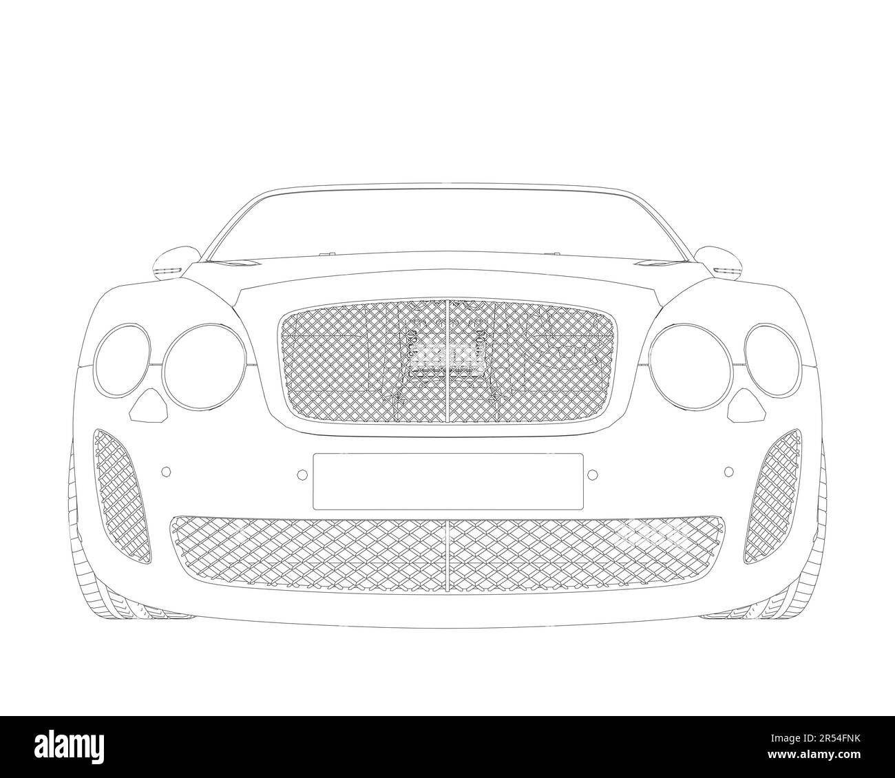 Coloring page vector line art for book and drawing. Black contour ...