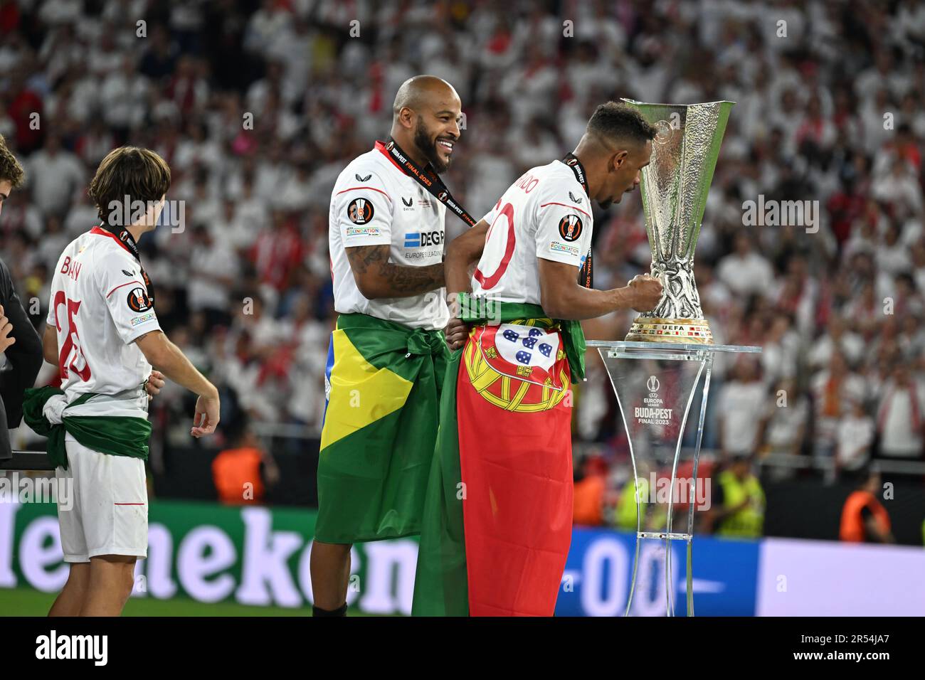1/8 de finale europa league : Seville FC vs AS Roma - AS Roma France
