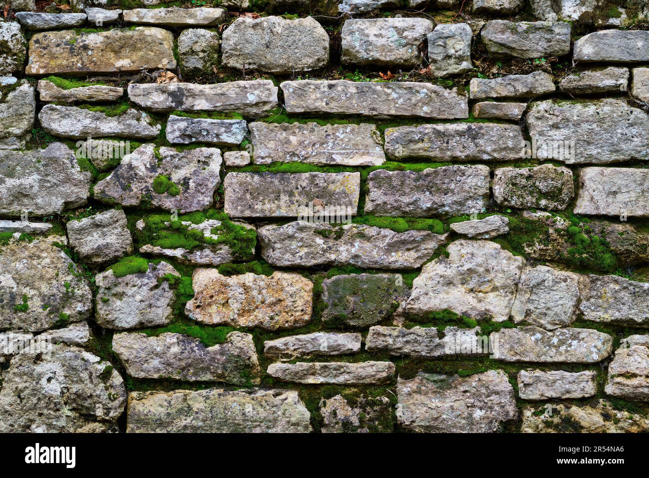 Heavy Rough Texture An ancient free stone wall with heavy rough texture and moss Stock ...