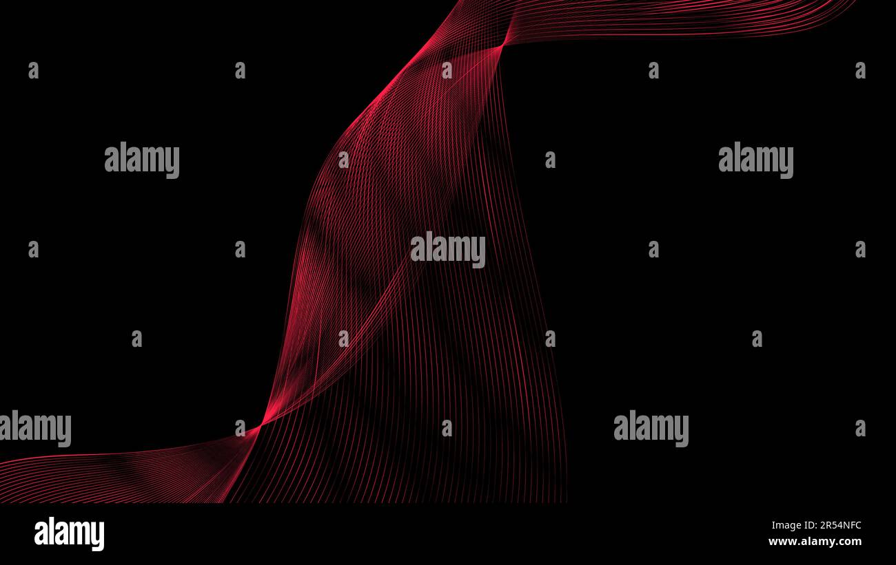 Abstract red beautiful digital modern magical shiny electric energy ...