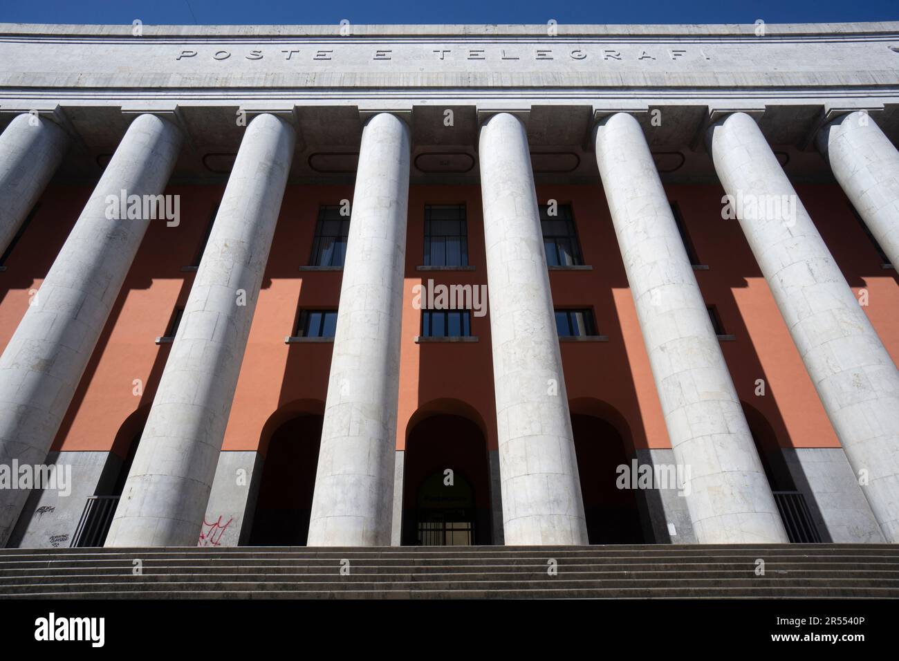Central post office palermo sicily in the style of Ancient Greek