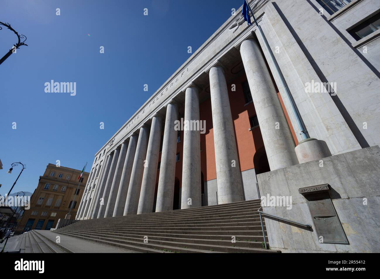 Central post office palermo sicily in the style of Ancient Greek