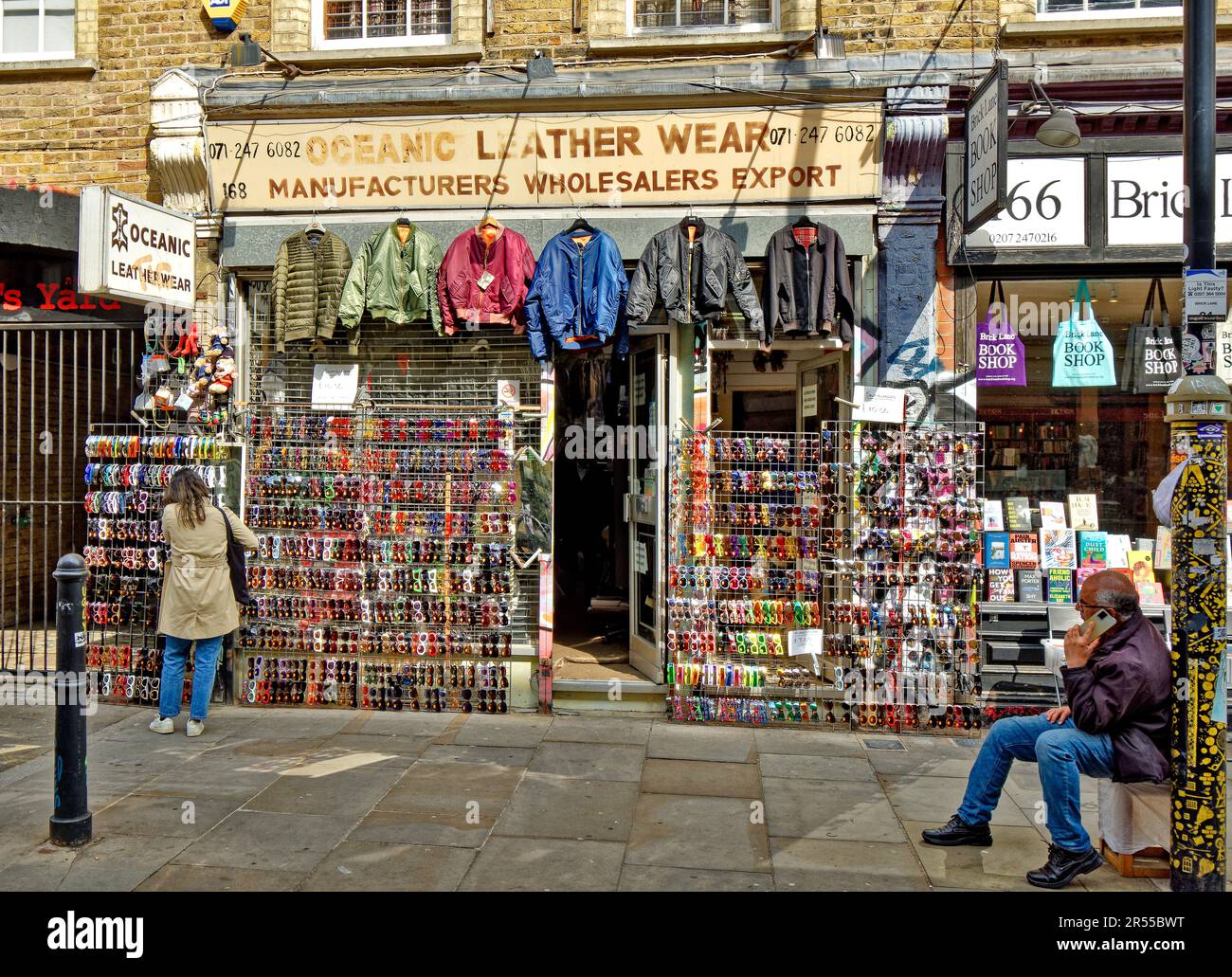 London Brick Lane Tower Hamlets shops cafes restaurants a shop with