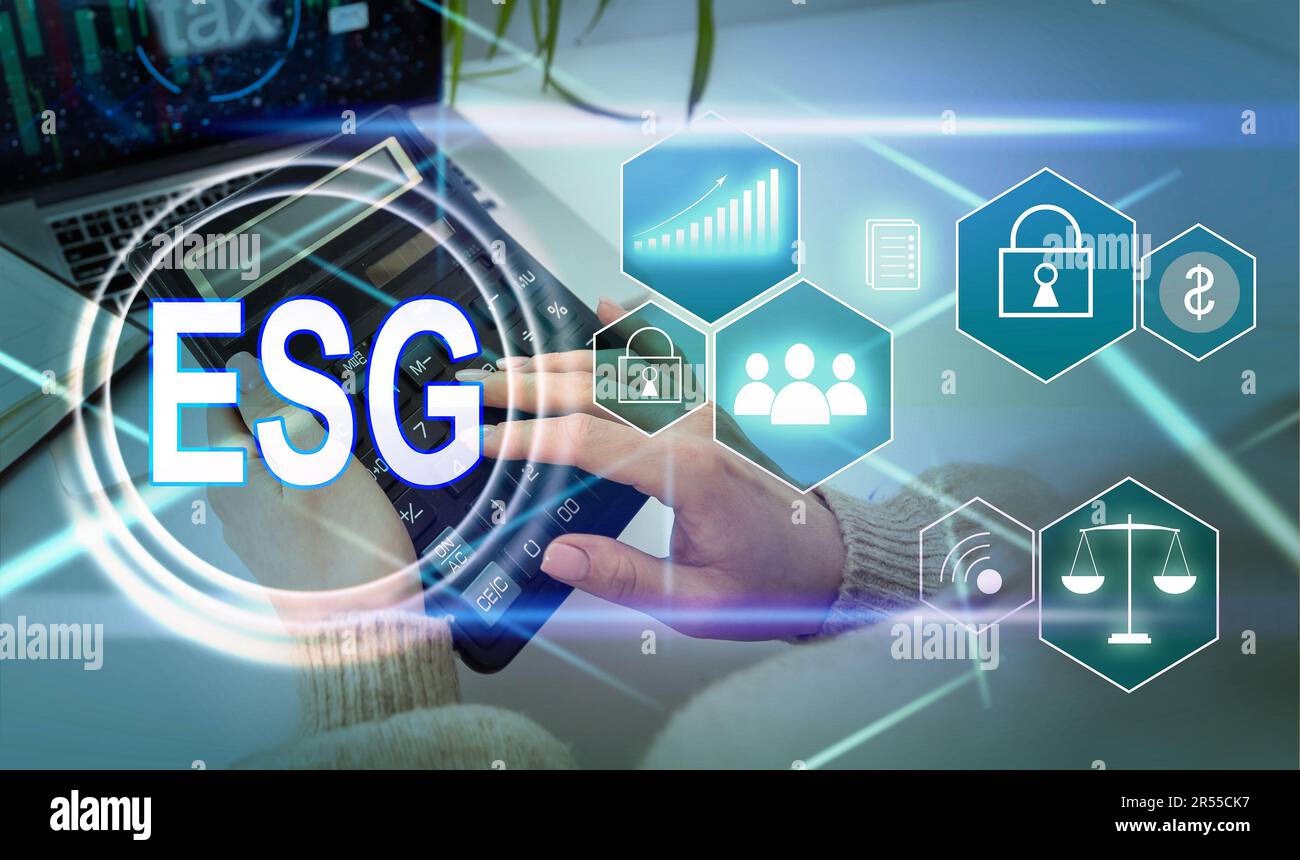 ESG environmental social governance investment business concept ...