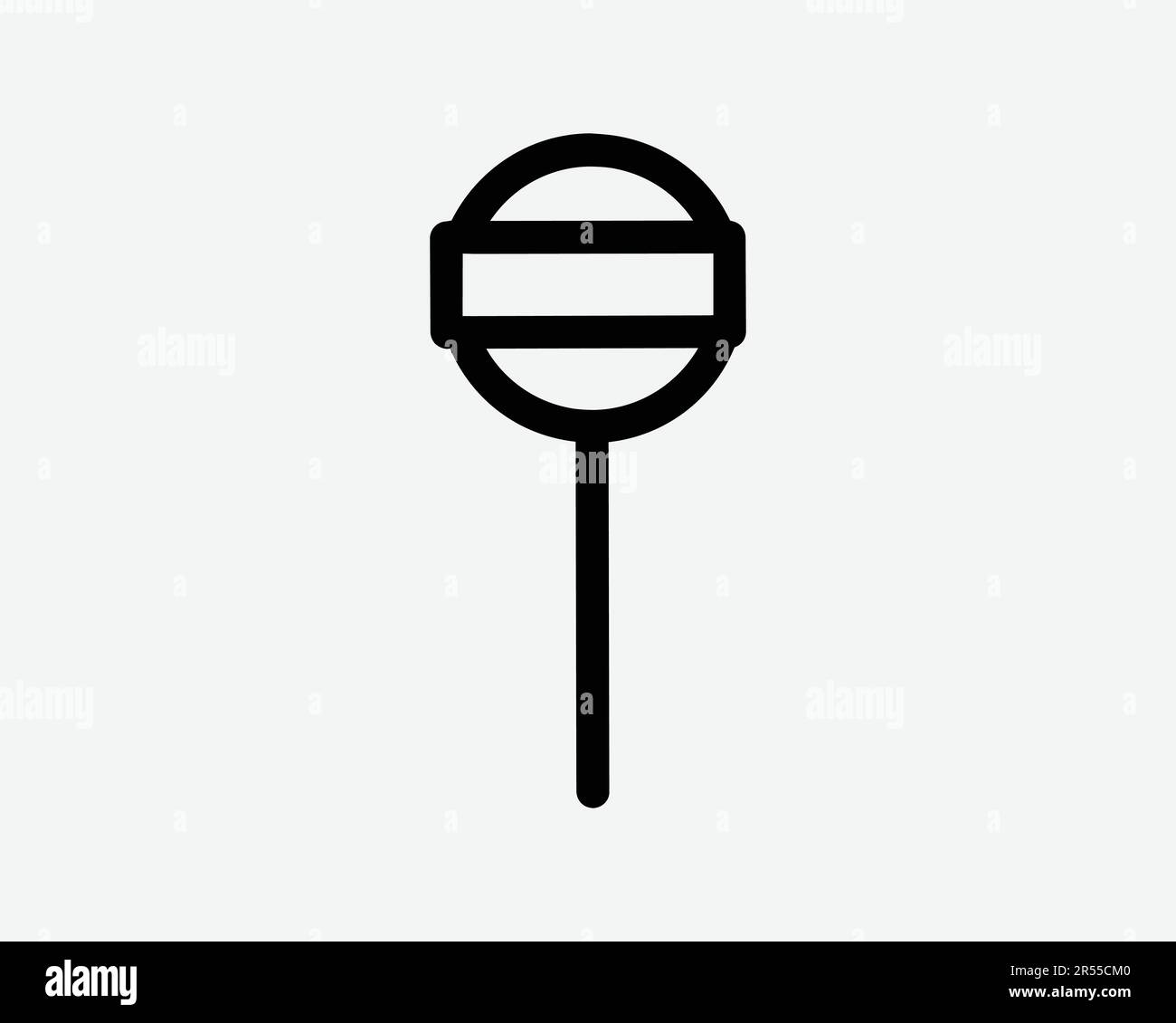 Lolly Icon. Lollipop Stick Candy Sweet Treat Sugar Dessert Childhood 