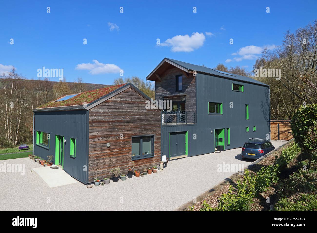 Eco house Stock Photo