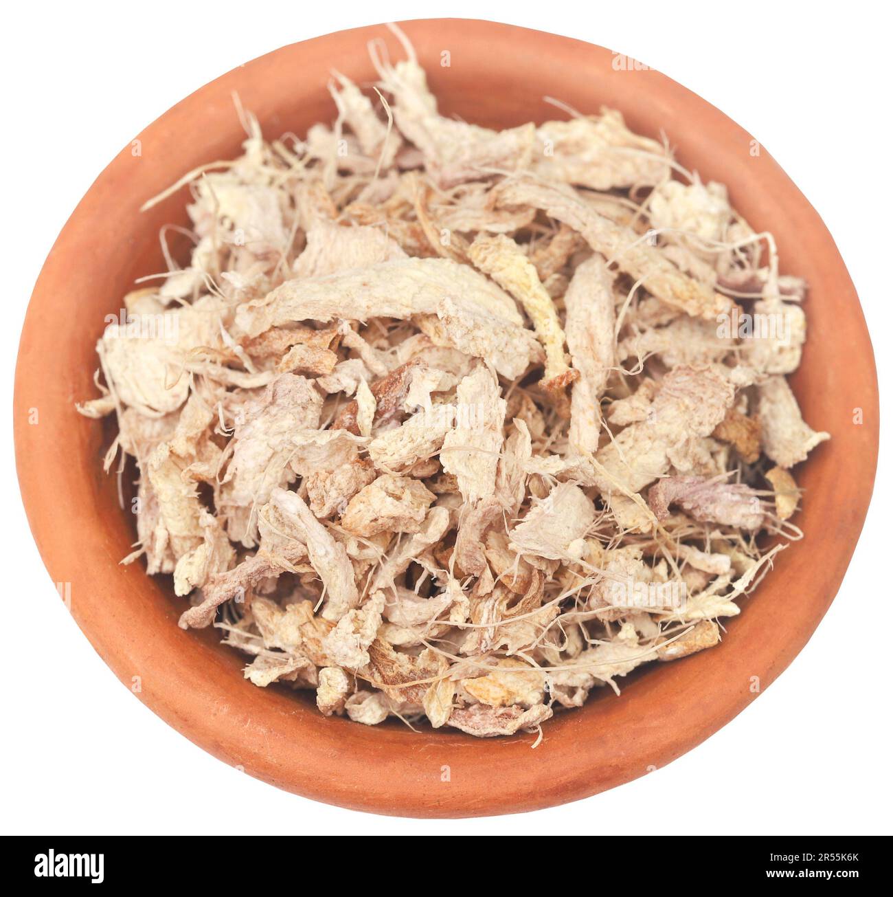 Ayrvedic dried ginger use as food and alternative medicine Stock Photo