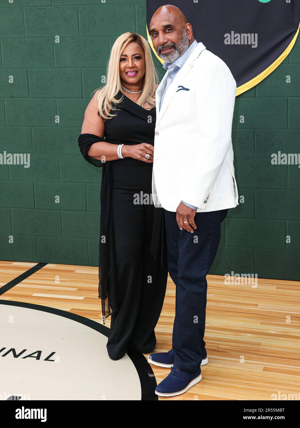 WESTWOOD, LOS ANGELES, CALIFORNIA, USA - MAY 31: Dru Joyce II arrives at the Los Angeles Premiere Of Peacock's 'Shooting Stars' held at the Regency Village Theatre on May 31, 2023 in Westwood, Los Angeles, California, United States. (Photo by Xavier Collin/Image Press Agency) Stock Photo