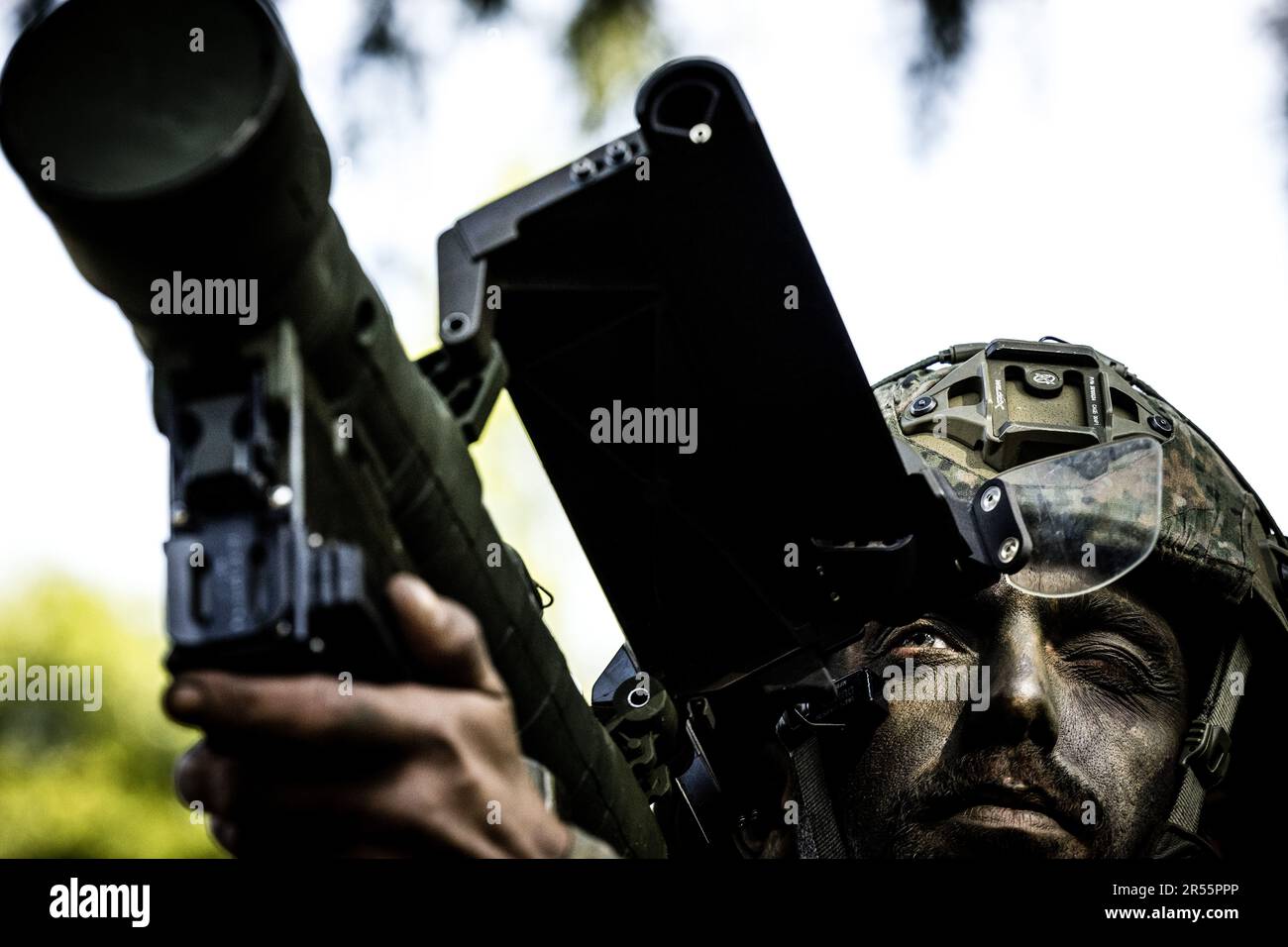 VREDEPEEL A Stinger launcher during a ceremony at the Lieutenant