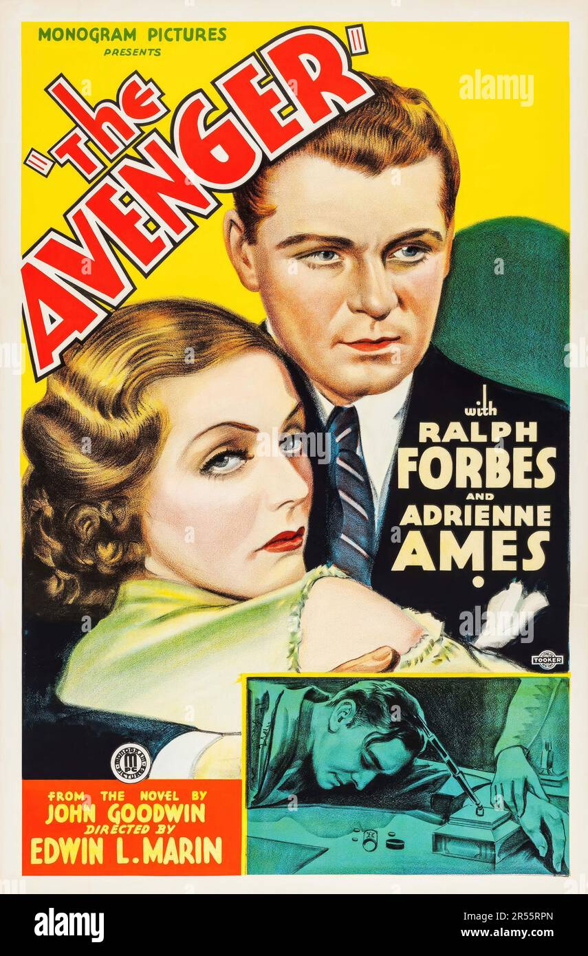 THE AVENGER (1933), directed by EDWIN L. MARIN. Credit Trem Carr Pictures / Album Stock Photo