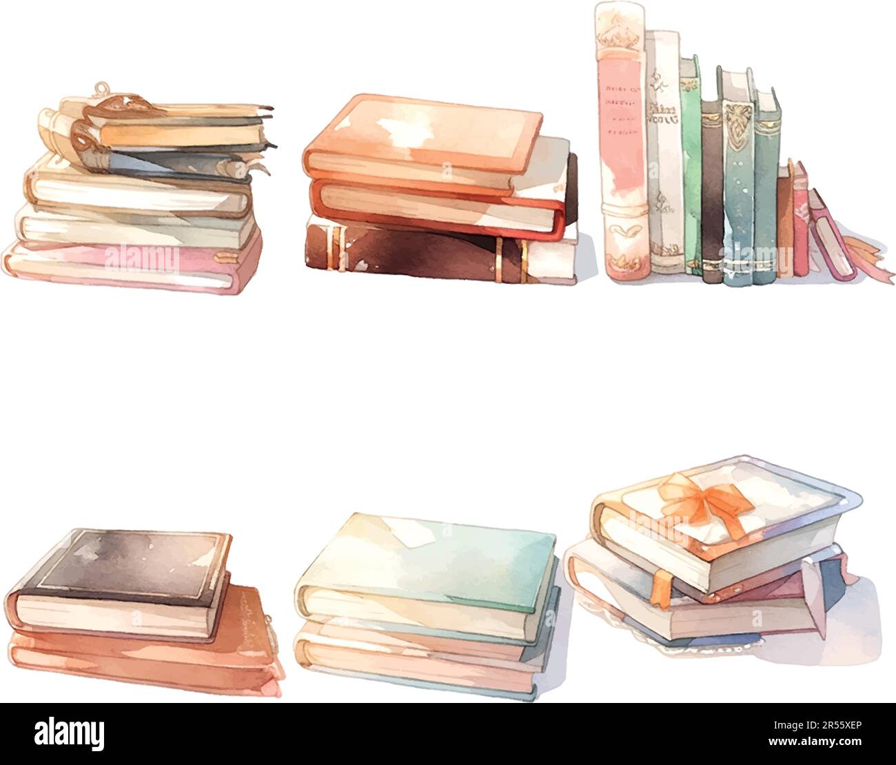 Watercolor Stack Of Books Images – Browse 3,824 Stock Photos, Vectors, and  Video