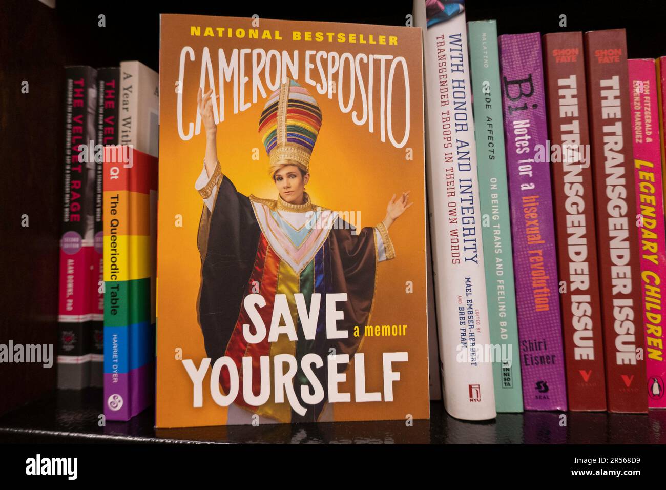 Barnes & Noble Booksellers on Fifth Avenue in New York City has a large